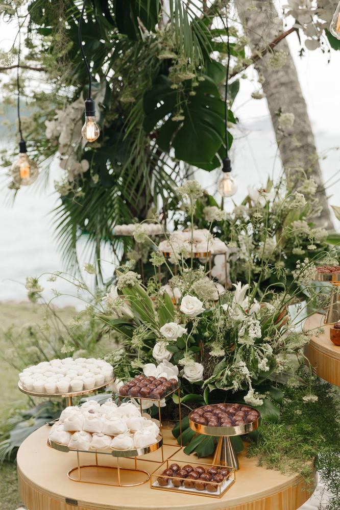Doces e flores