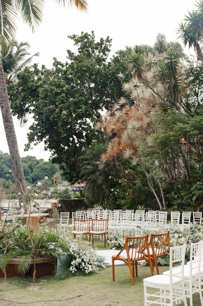 Jardim decorado